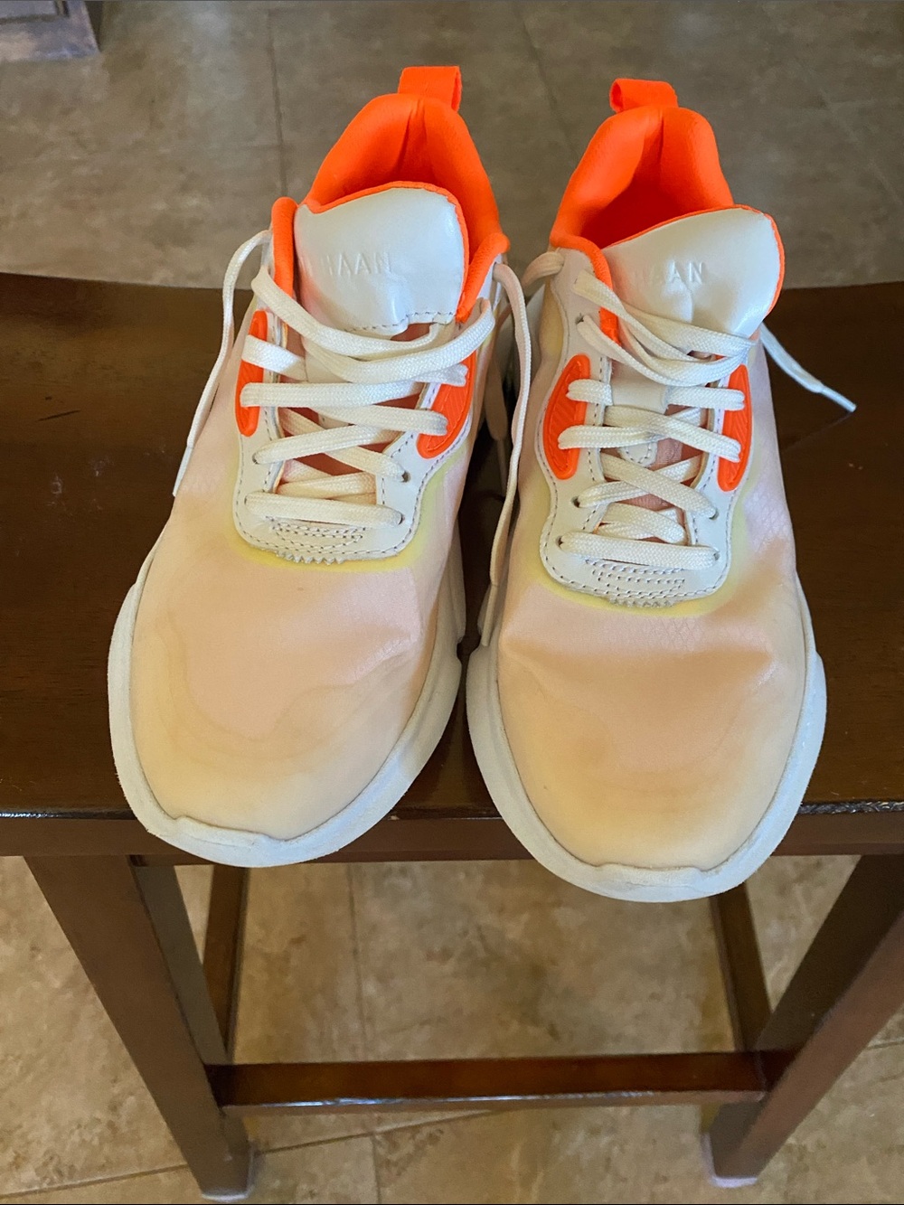 Cole Haan Peach-Pink and Orange Women's Sneakers zero grand